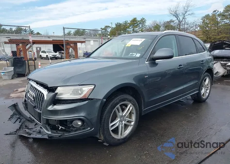 2014 Audi Q5 3.0T Premium Plus из США, поврежденный, VIN WA1DGAFP4EA068675